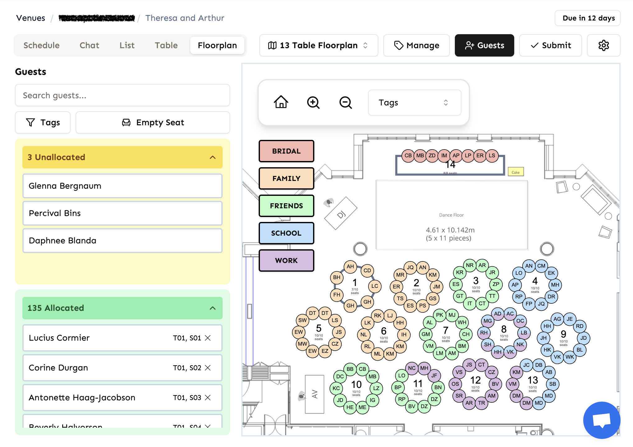 Interactive Floorplan